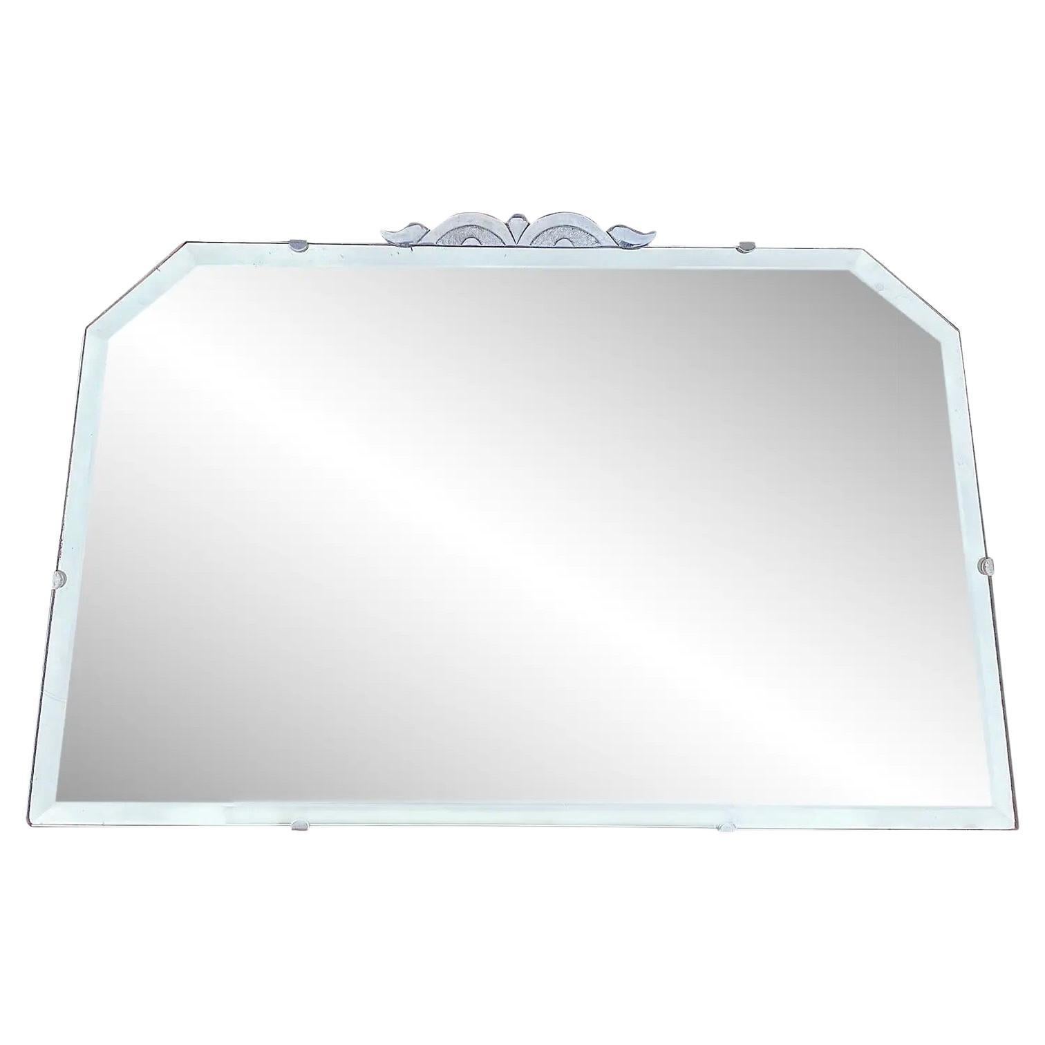 Specchio senza cornice Art Deco Mirror