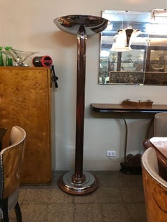 Art Deco, France, Materials, Iron , Wood, Glass and Chrome