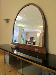 Art déco France, Matériaux : Miroir en bois, Année : 1920