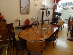 Art Deco France Mirror in Wood, Year: 1930