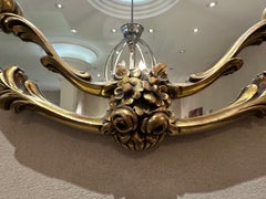 Art Deco France, Wood gilded with gold leaf and Mirror, 1900