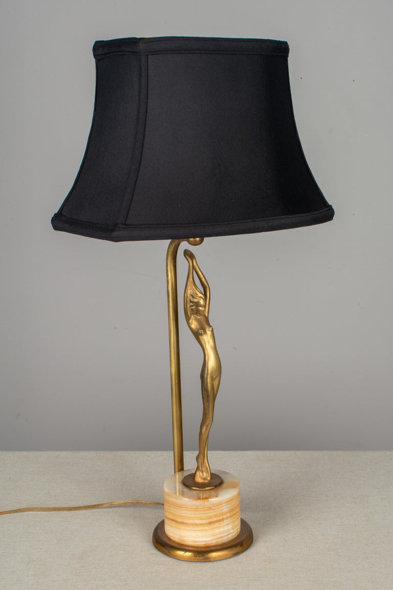 Art Deco Frankart Nude Figural Table Lamp at 1stDibs frank art lamp