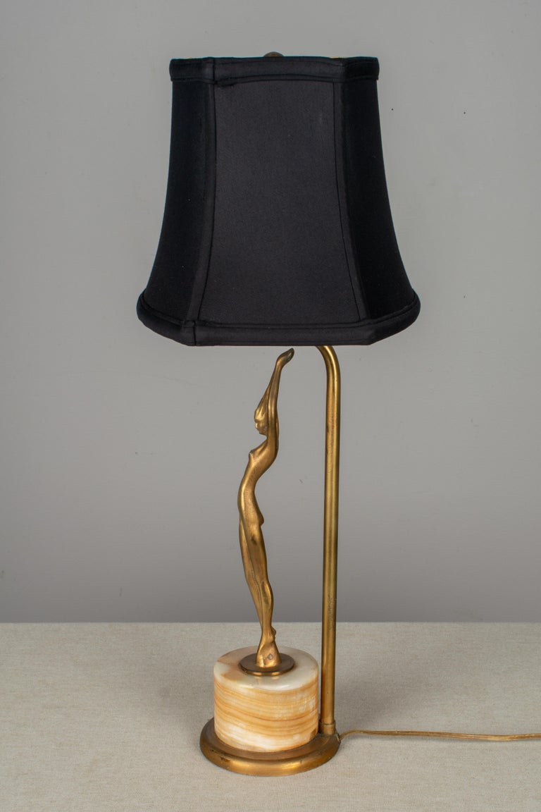 Art Deco Frankart Nude Figural Table Lamp at 1stDibs frank art lamp
