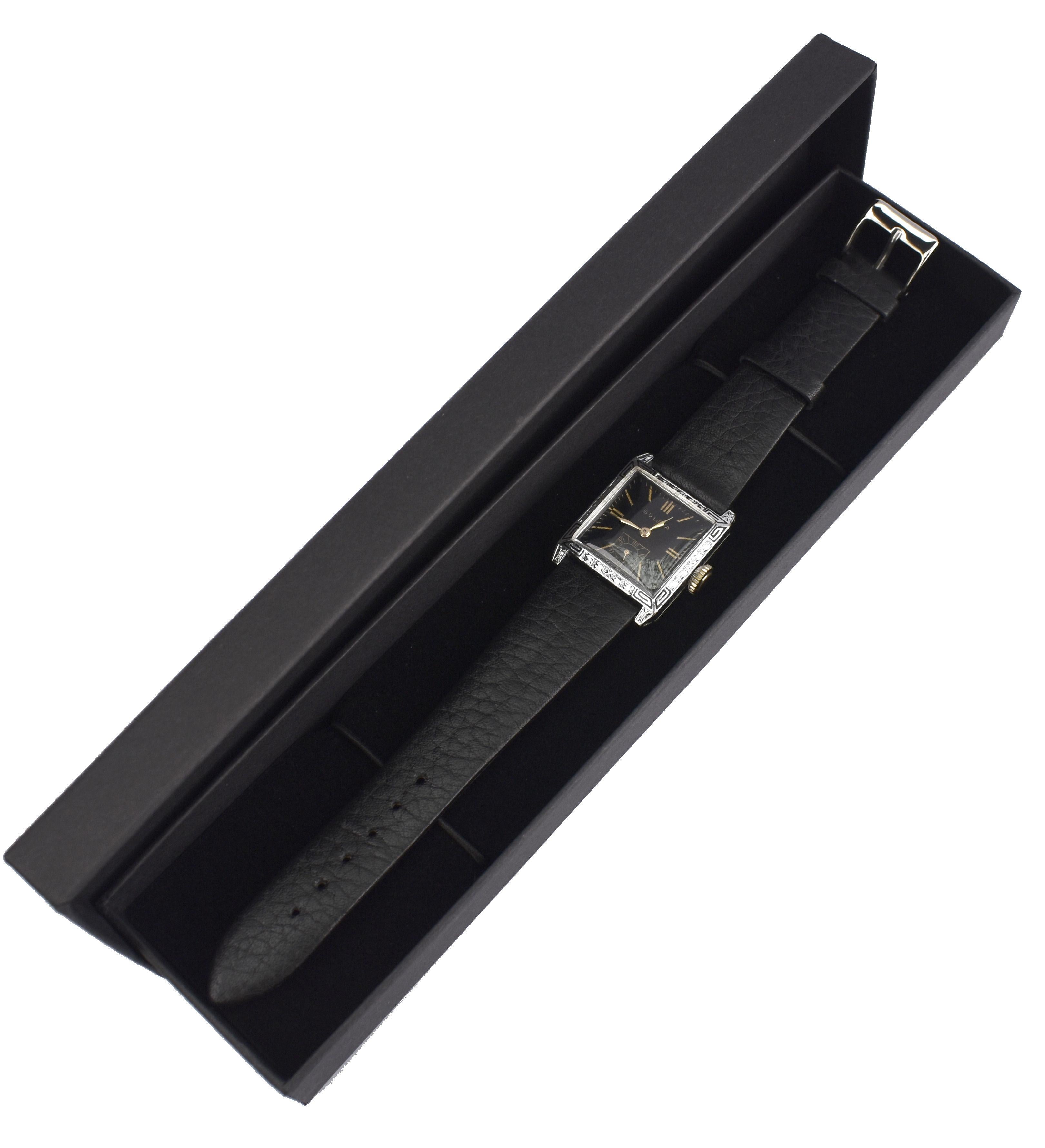 art deco watch men