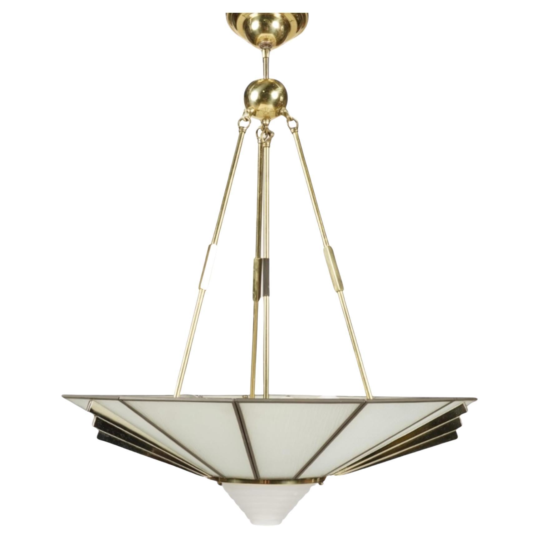 Art Deco Fredrick Ramond Chandelier