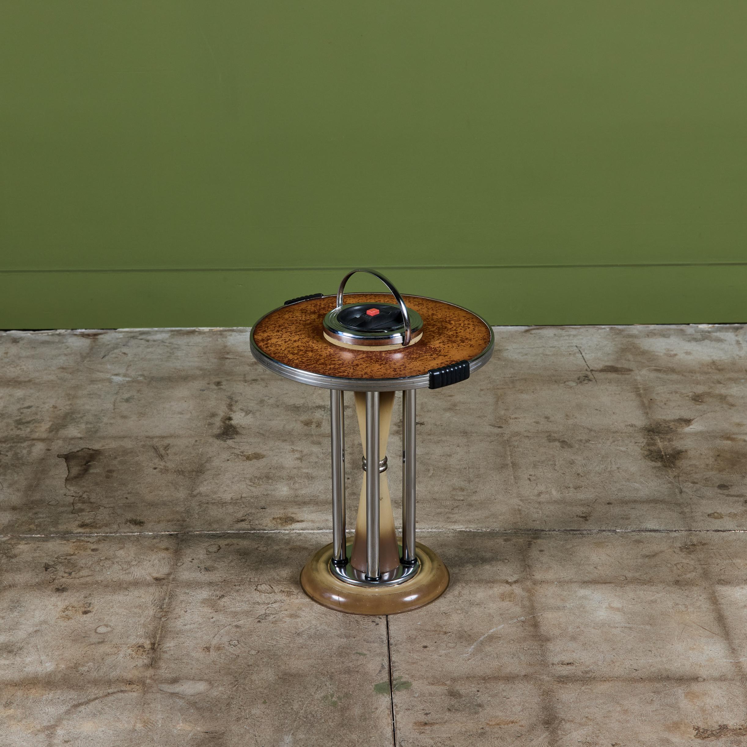 Art Deco Free Standing Ashtray For Sale 6