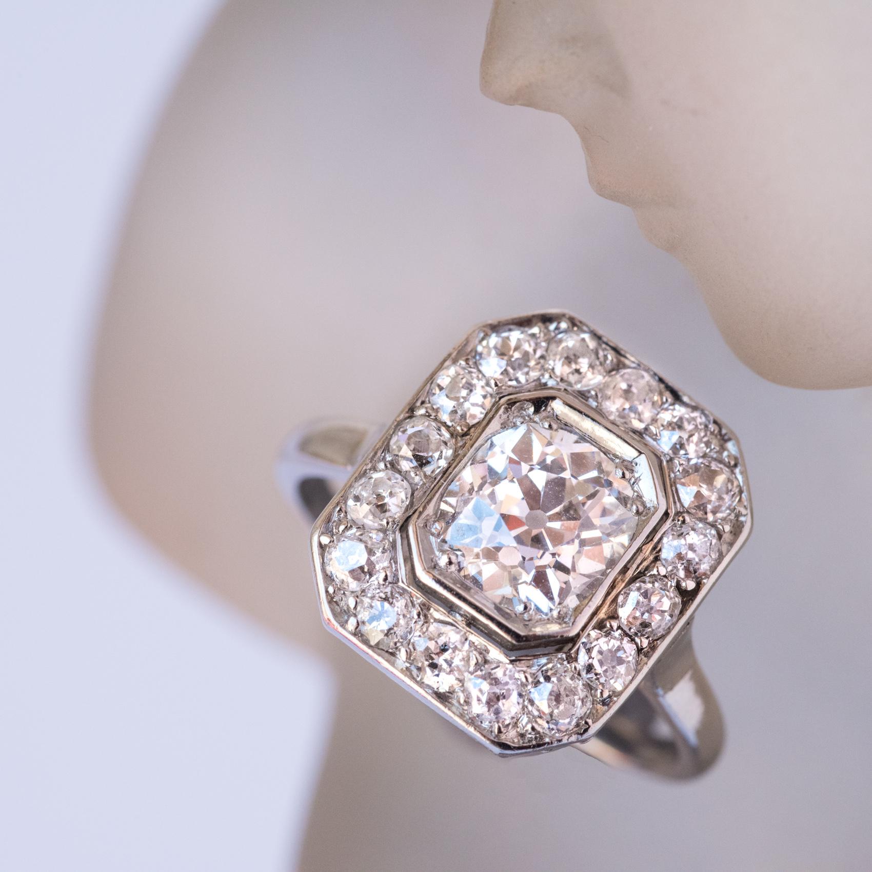 french art deco ring