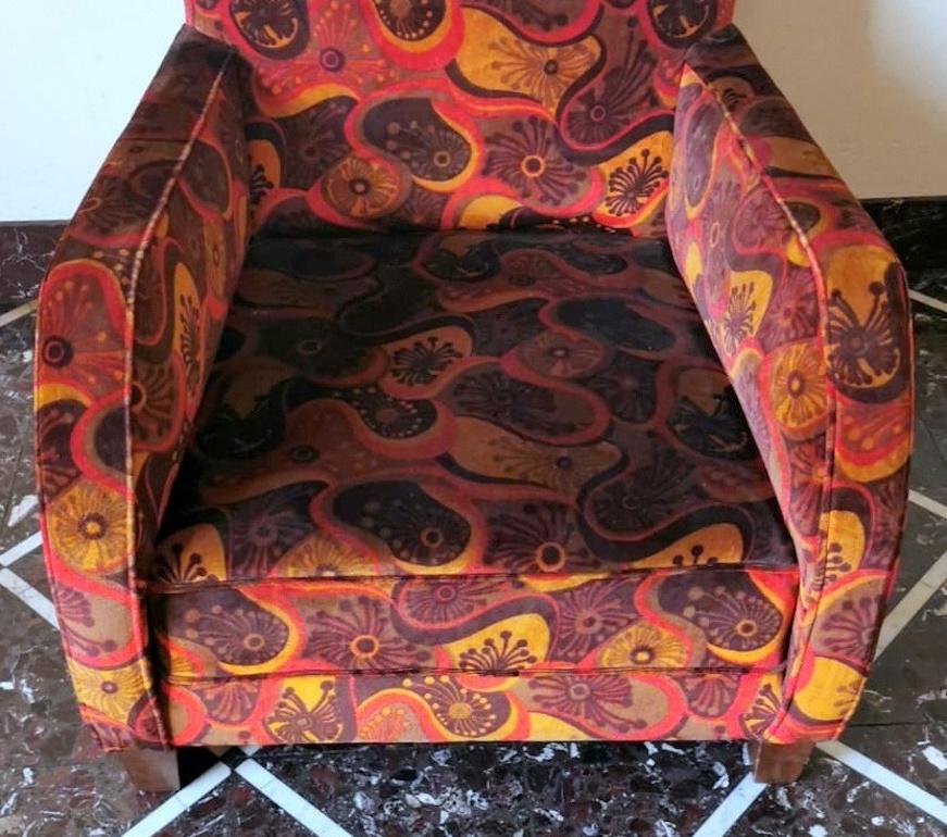 Art Deco French Armchair With Gobelin Fabric 6