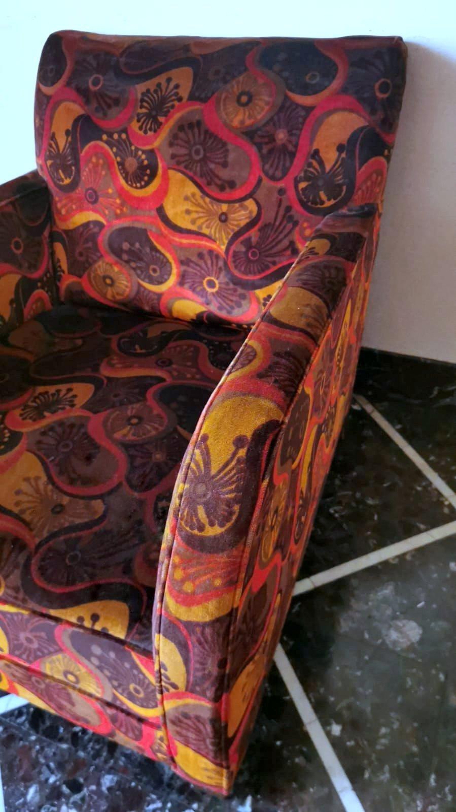 Art Deco French Armchair With Gobelin Fabric 8