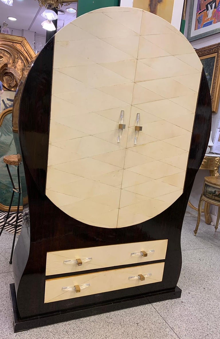 Art Deco French Black and White J.Michel, Frank at