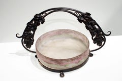 Art Deco French Centerpiece Signed Muller Frères Luneville, France, circa 1925