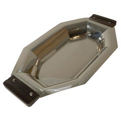 Art Deco French Christofle / Alfenide Silver Plated Bread Basket, c.1930