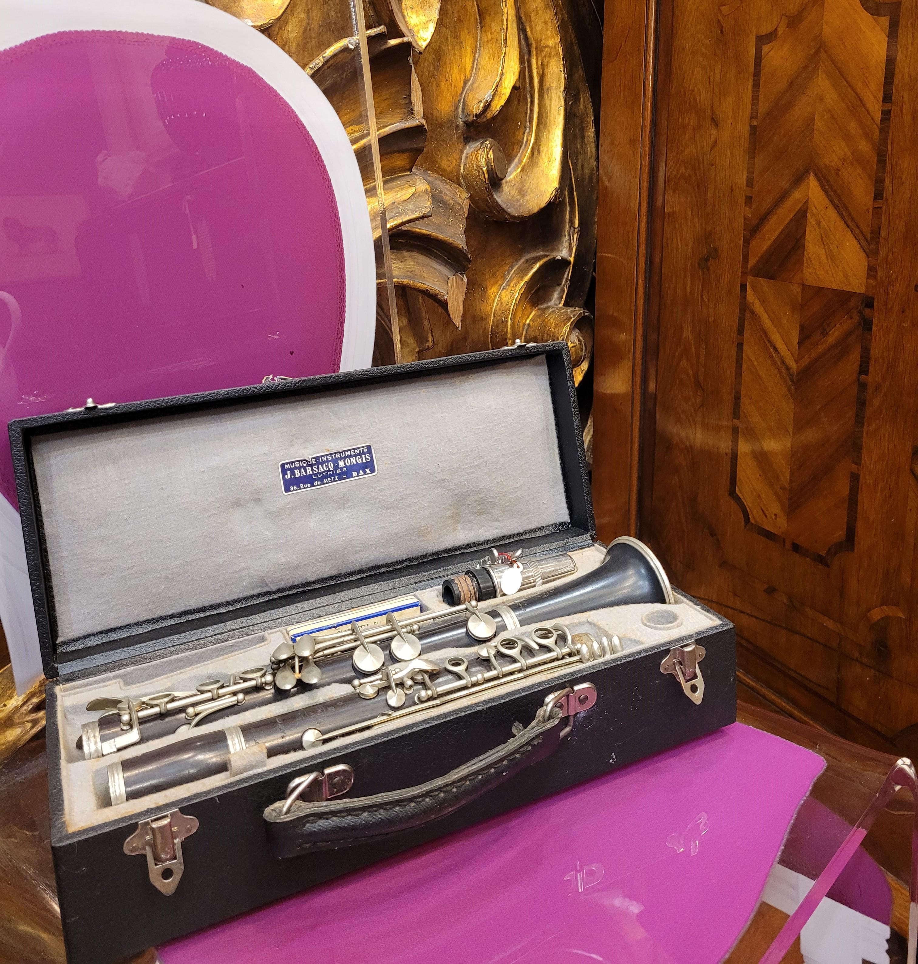 Art Deco French Clarinet, A. Lefêvre, 30’s – France- case 6