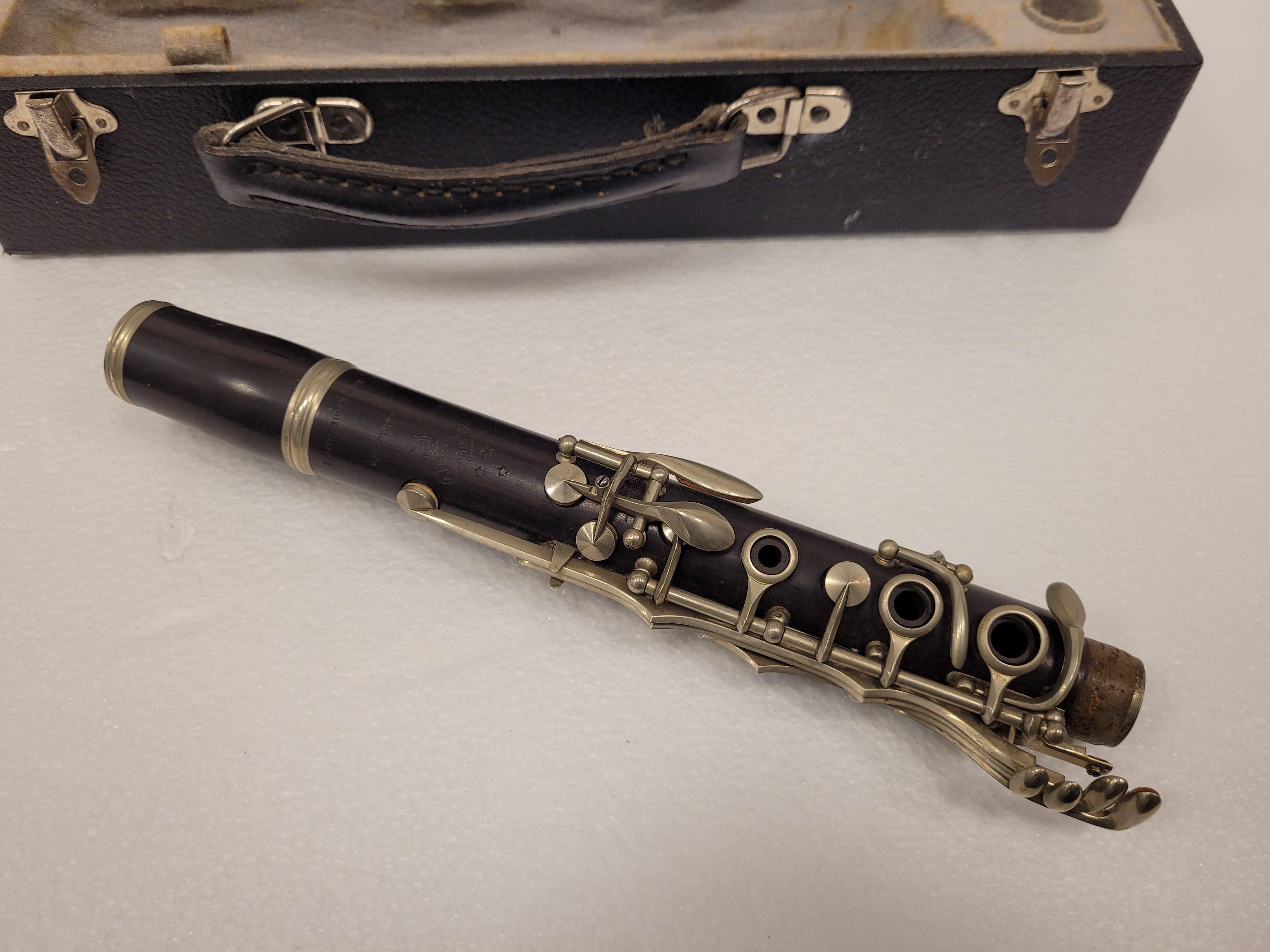 Art Deco French Clarinet, A. Lefêvre, 30’s – France- case 11