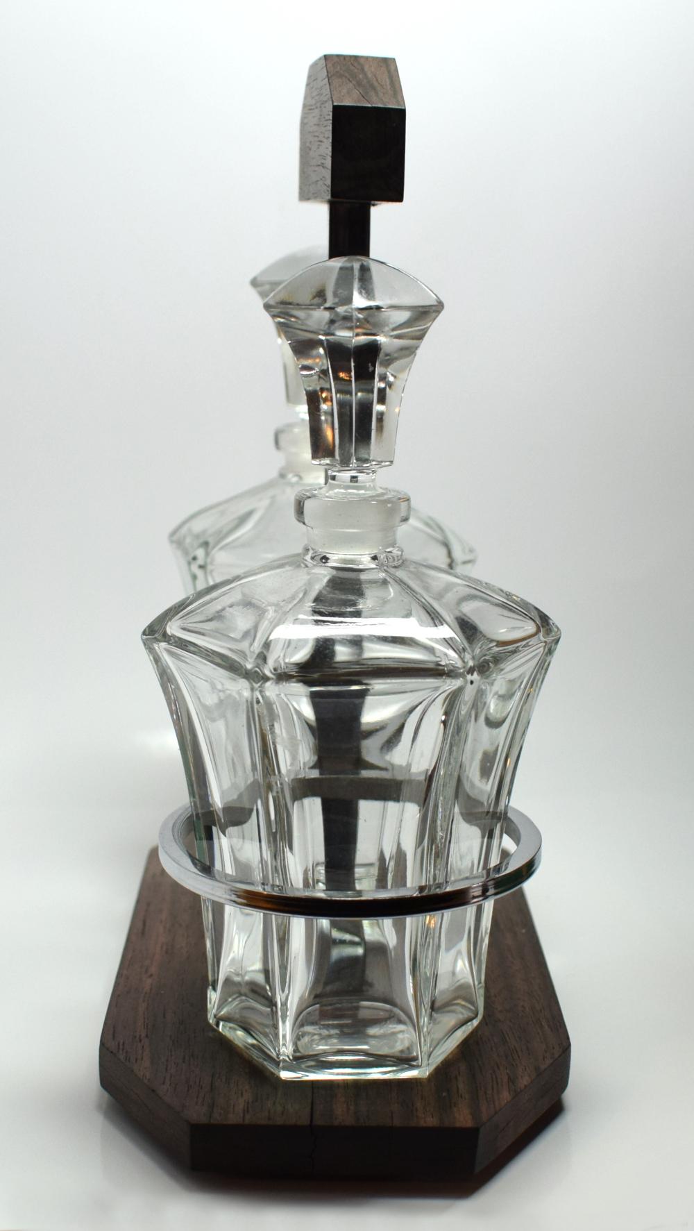 20th Century Art Deco French Condiment Set by Jacque Adnet, circa 1930