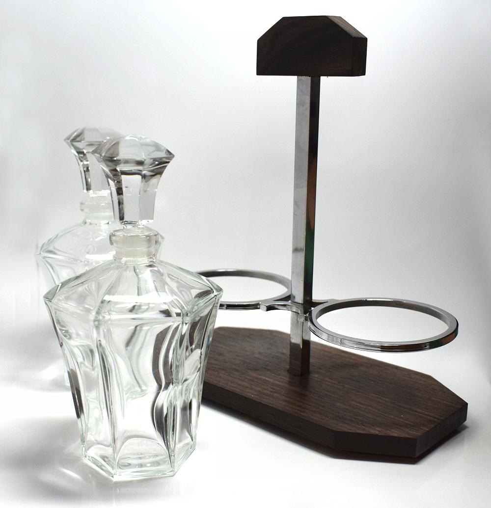 Art Deco French Condiment Set by Jacque Adnet, circa 1930 1