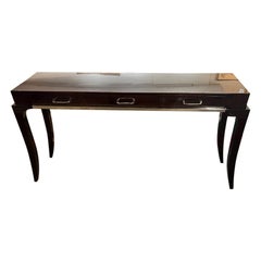 Art Deco French Console in Walnut
