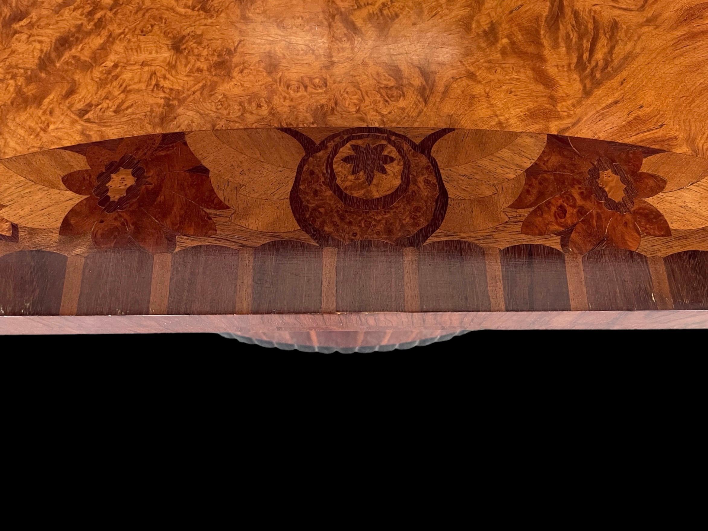 Art Deco French Console Table For Sale 2