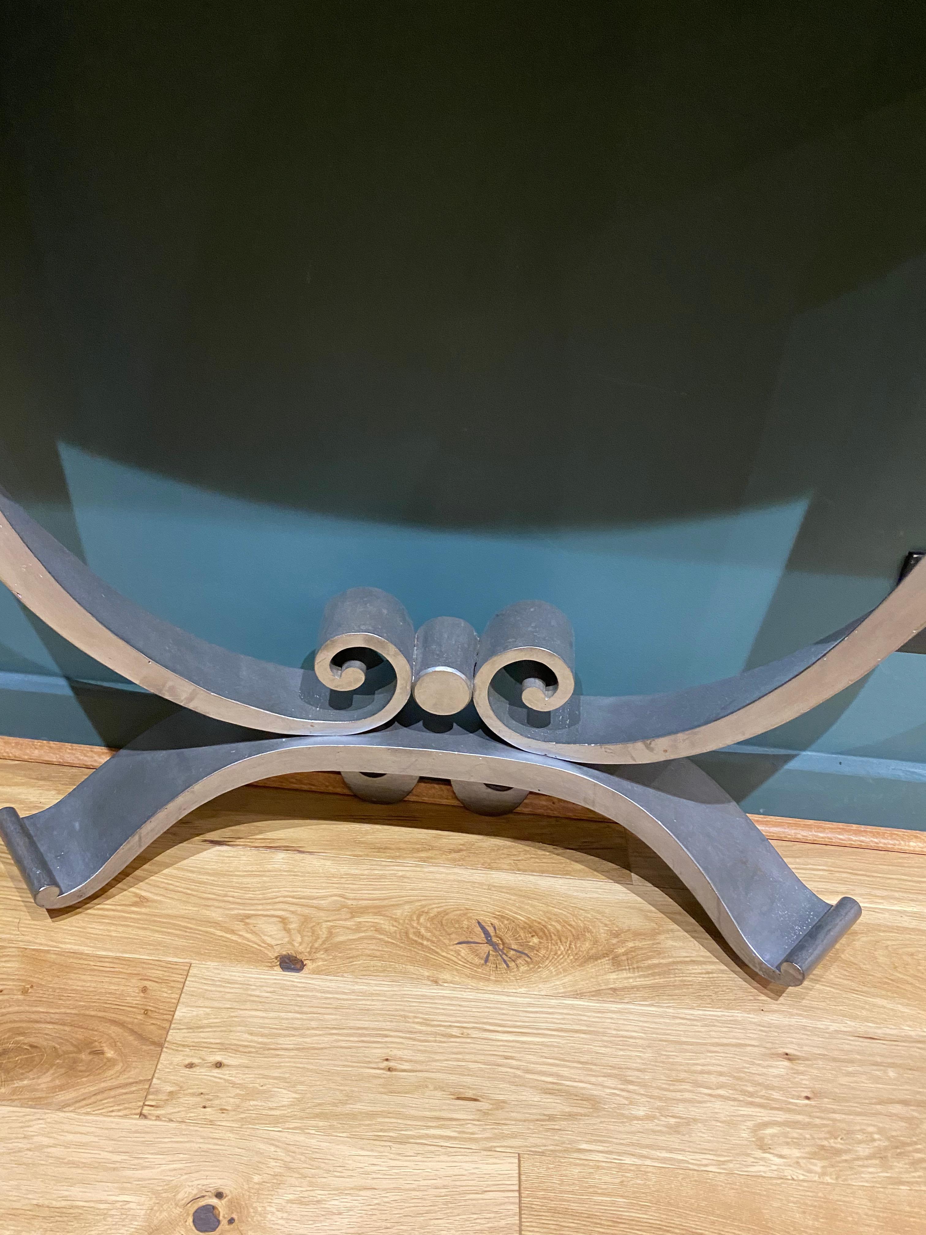 Art Deco French Console Tables Att. Jules Leleu In Good Condition For Sale In London, GB