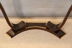 Art Deco French Console in Walnut
