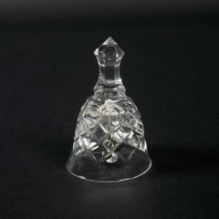 Campana de cristal francés de estilo Art Déco, atribuida a Cristalleries De Baccarat