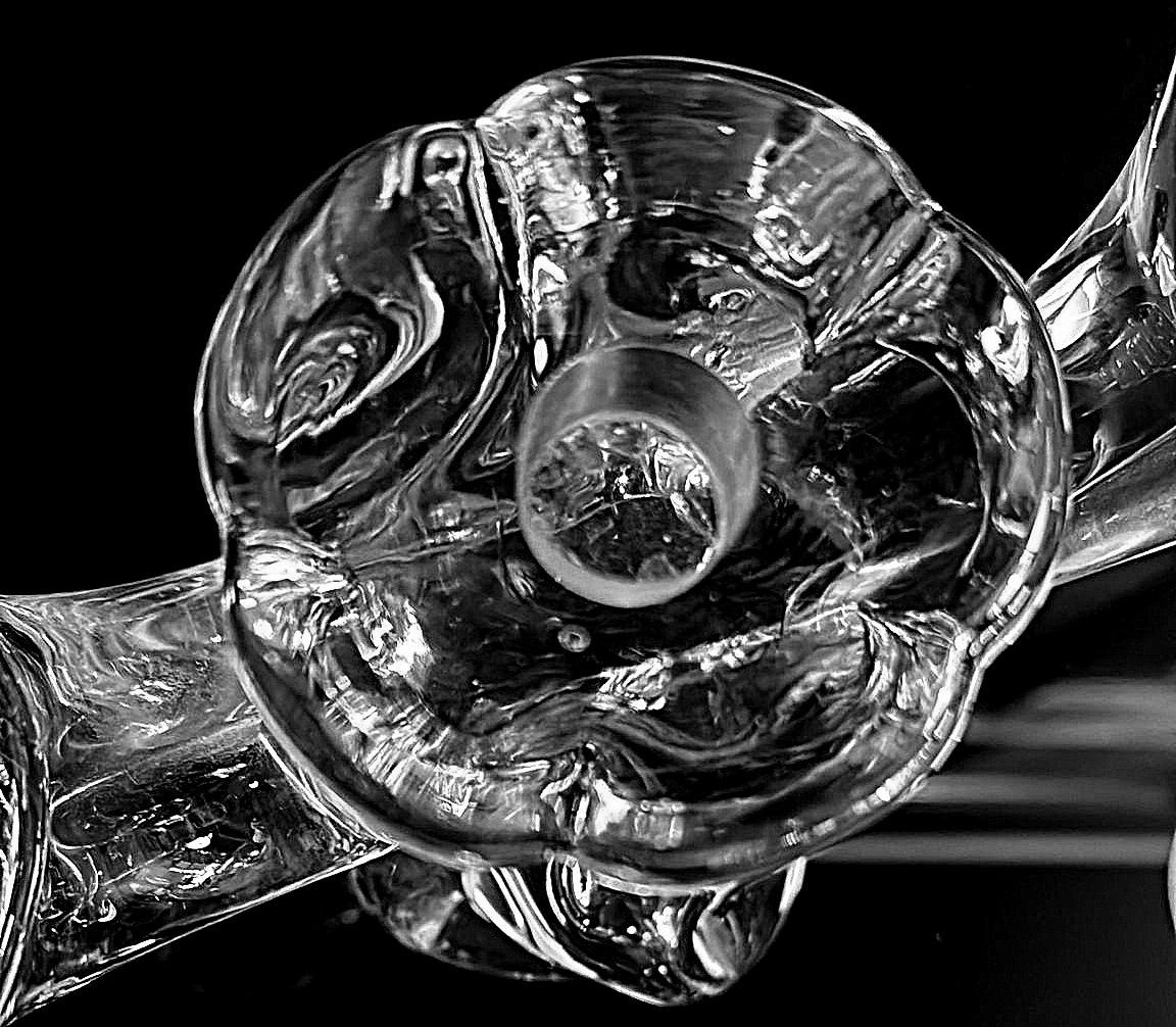 Portacandele francese in cristallo Art Vannes in vendita 5