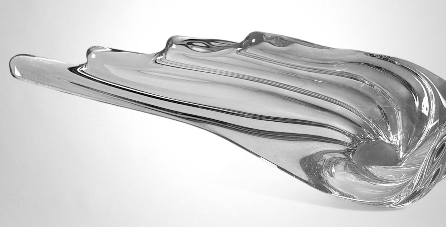 Centre de table en cristal français Art Deco, produit dans la région de Vannes-Le-Châtel en vente 4