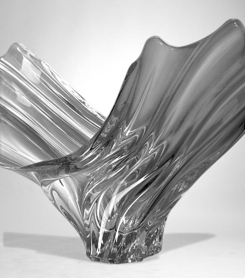 Centre de table en cristal français Art Deco, produit dans la région de Vannes-Le-Châtel en vente 6