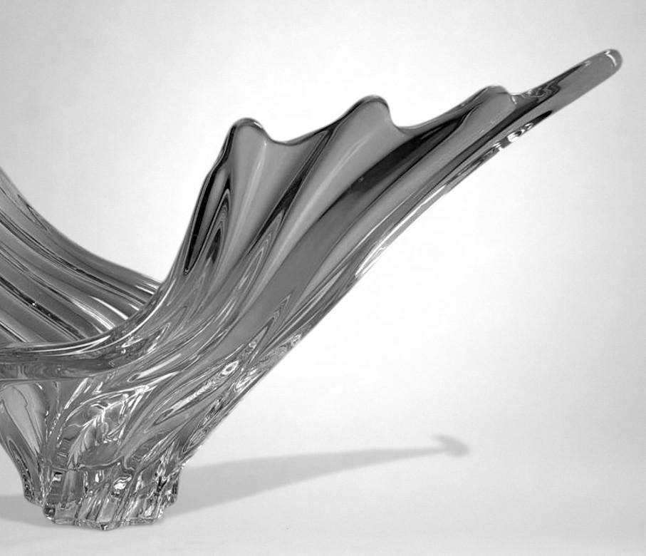 Centre de table en cristal français Art Deco, produit dans la région de Vannes-Le-Châtel en vente 7