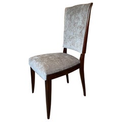 Art Deco French Dining Chair in Walnut