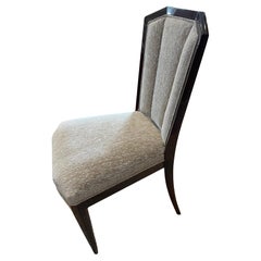 Art Deco French Dining Room Chair in Walnut