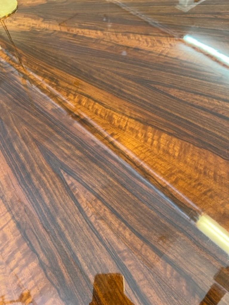 Art Deco French Dinning Room Table in Walnut 1