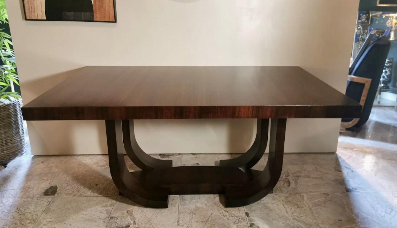 Art Deco French Extending Dining Table 10