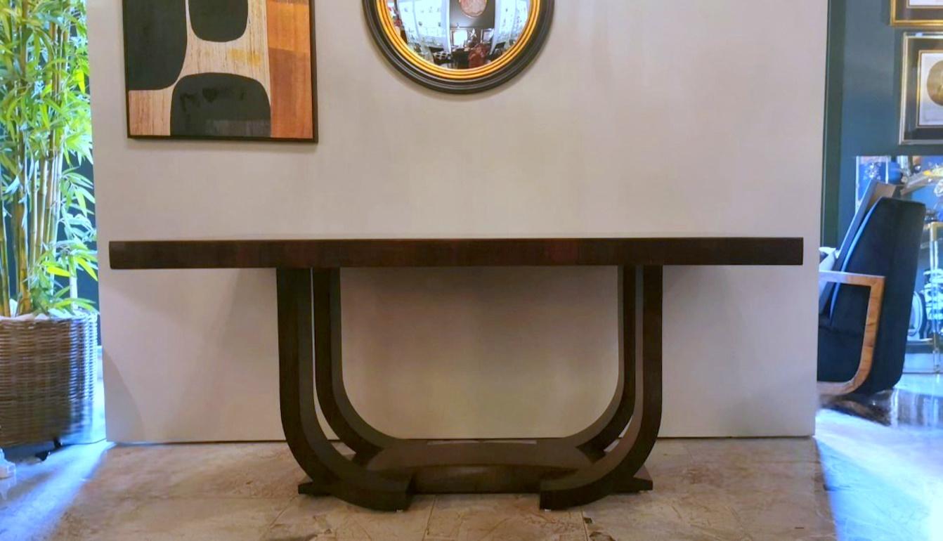 Art Deco French Extending Dining Table 11