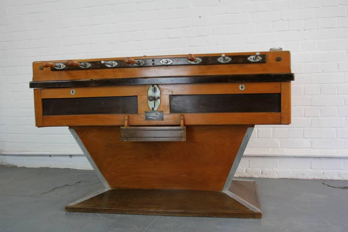 Art Deco French Football Table by Finale, circa 1930s 1