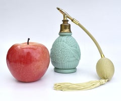 Art Deco French Glass Atomizer, circa 1930