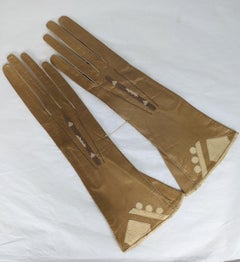 Art Deco French Gloves, Unworn