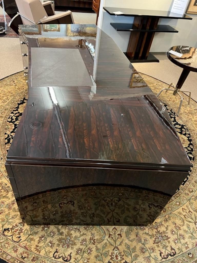 Art Deco French Grand Desk In Excellent Condition In Houston, TX
