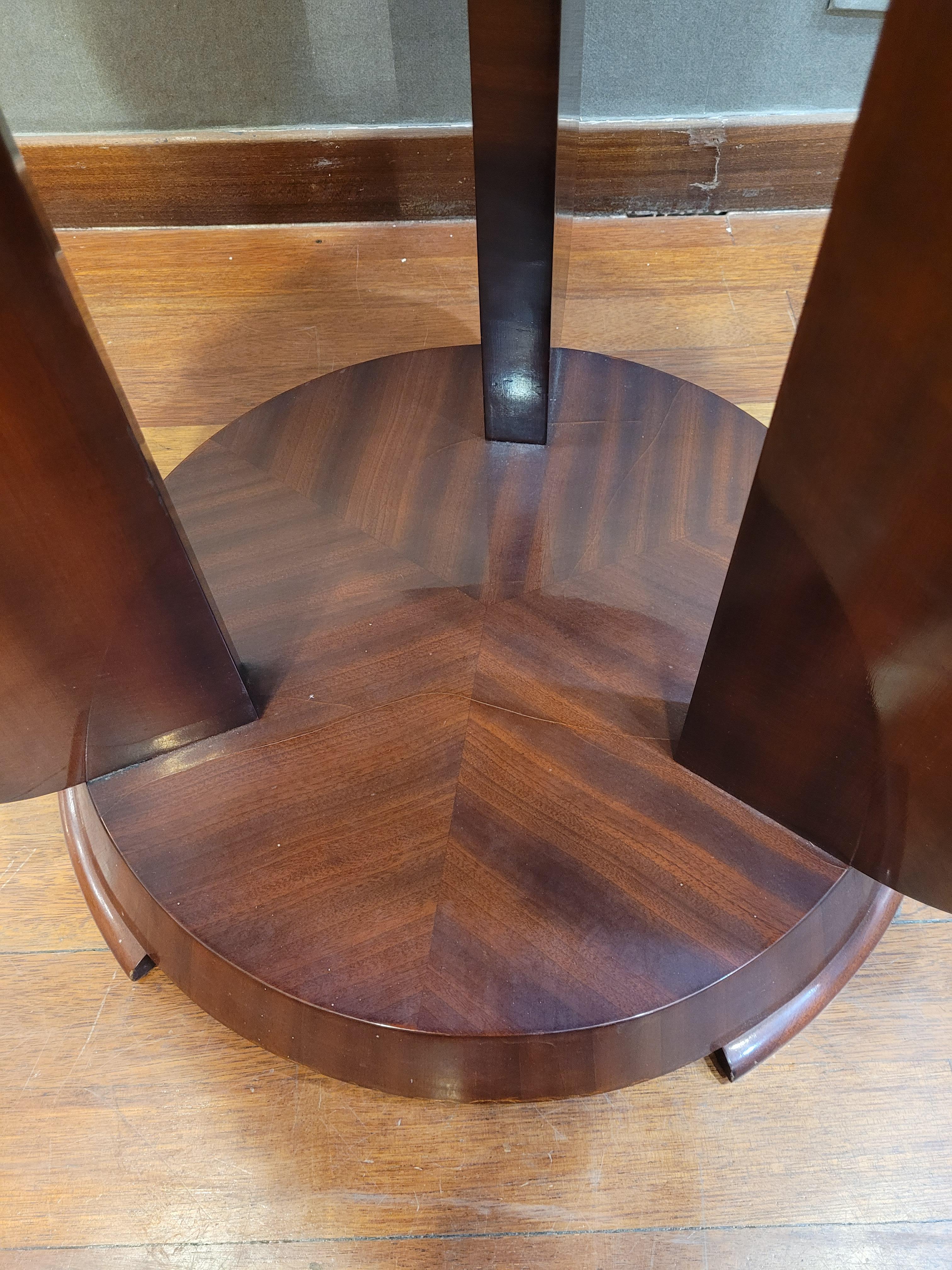 Art Deco French Gueridon, Dining Table, Wood For Sale 5