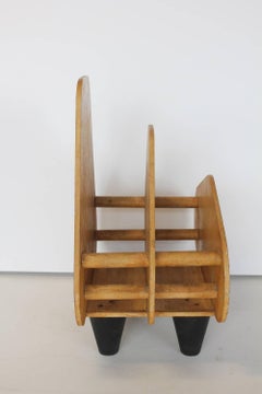 Art Deco French Magazine Rack