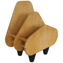 Art Deco French Magazine Rack