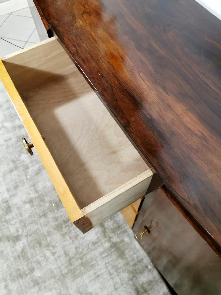 Art Deco French Mahogany and Birch Sideboard, 1920 9