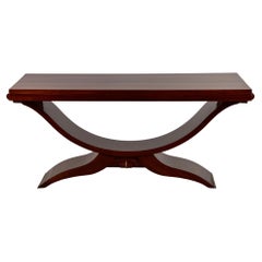 Art Deco French Mahogany Dining Table