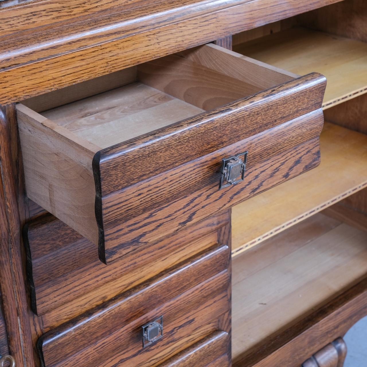 Art Deco French Marble Credenza or Sideboard For Sale 13