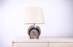 Art Deco French Marble Table Lamp