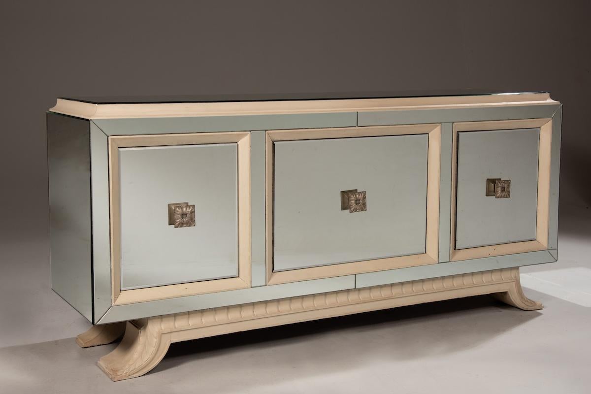 Credenza francese Art Deco Mirror in vendita 11