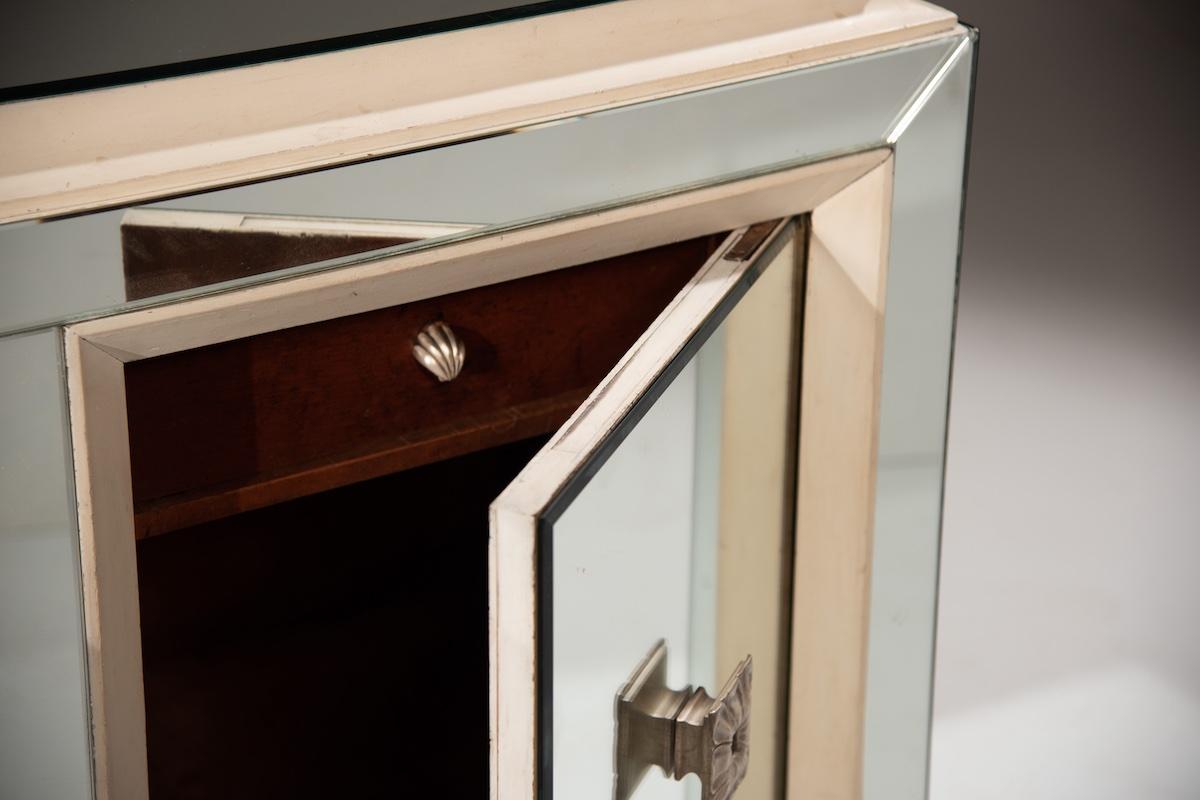 Specchio Credenza francese Art Deco Mirror in vendita