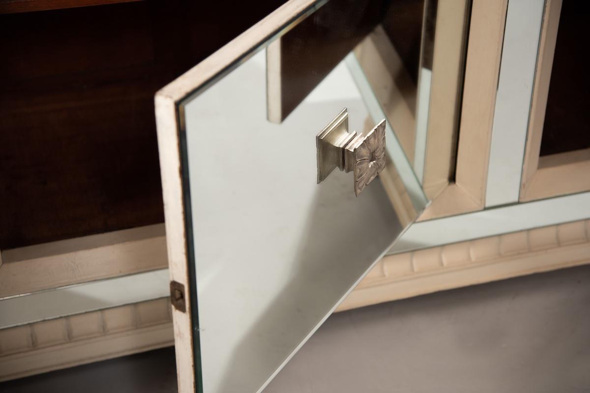 Credenza francese Art Deco Mirror in vendita 1