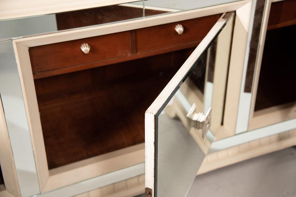 Credenza francese Art Deco Mirror in vendita 2