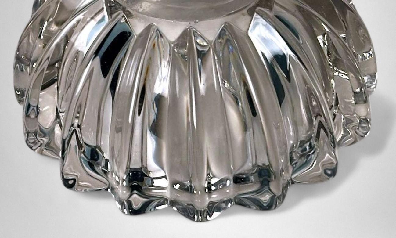 Pierre D'Avesn zugeschriebene Art Déco-Glasschale im Angebot 10